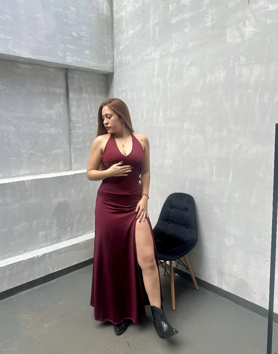 Vestido gala largo 