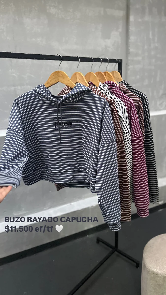 Buzo darlon capucha 