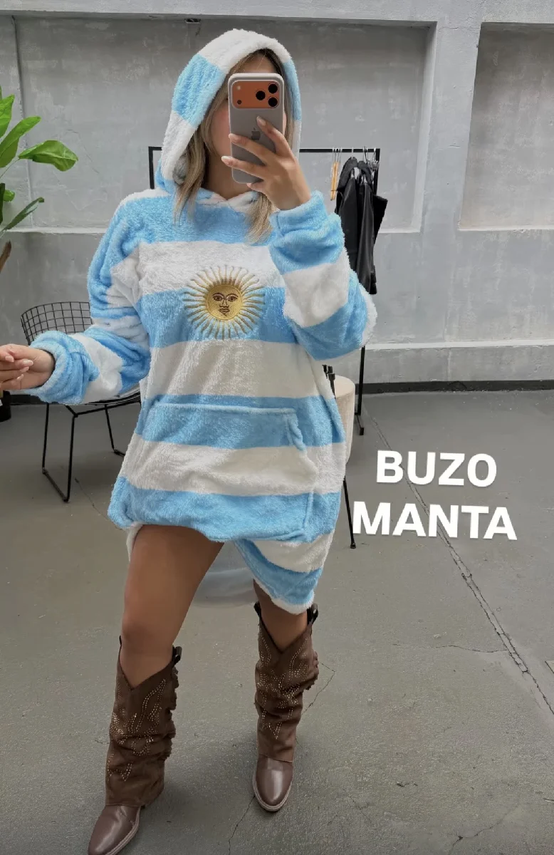 Buzo manta Argentina 