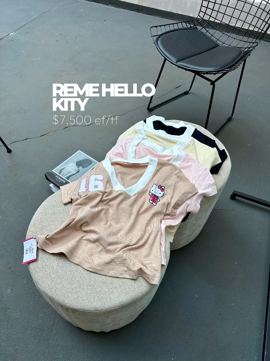 Remera hello kity 