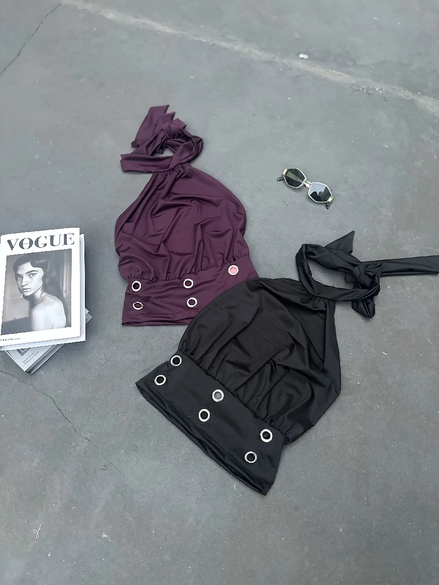 Top cuello Americano