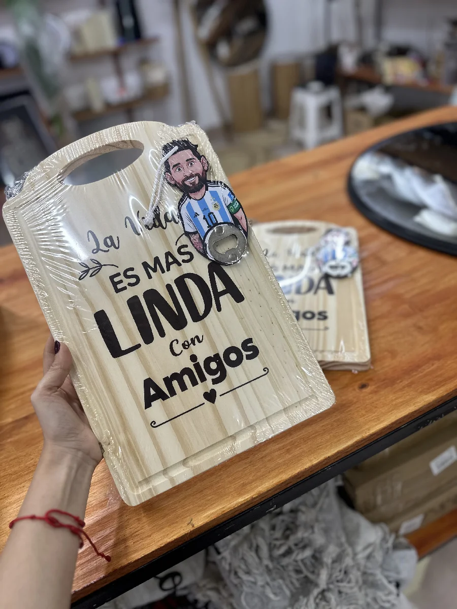 Tabla + destapador 