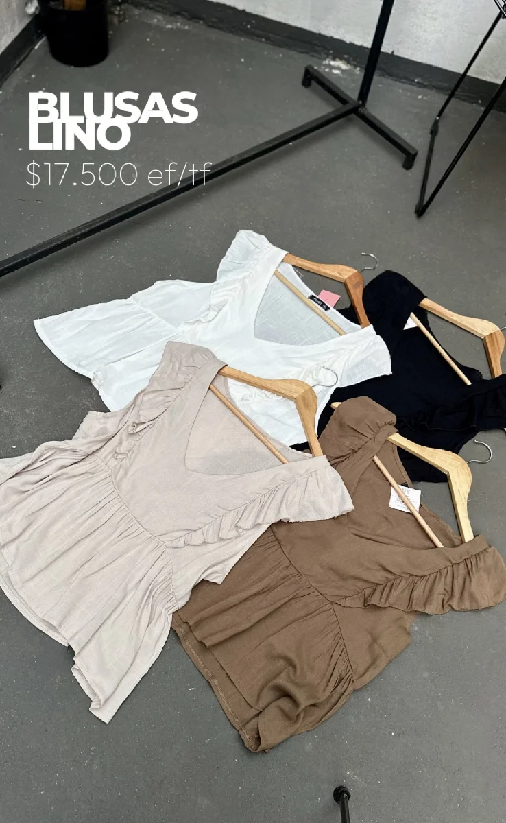 Blusa de lino
