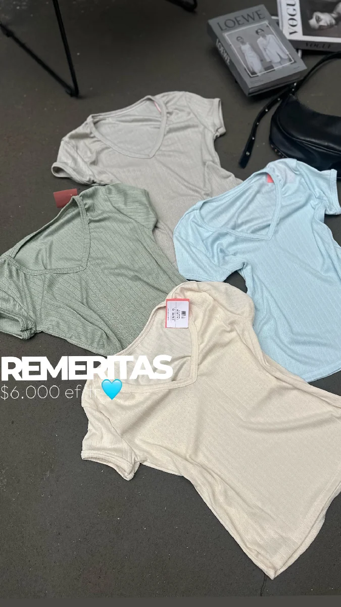 Remera calada