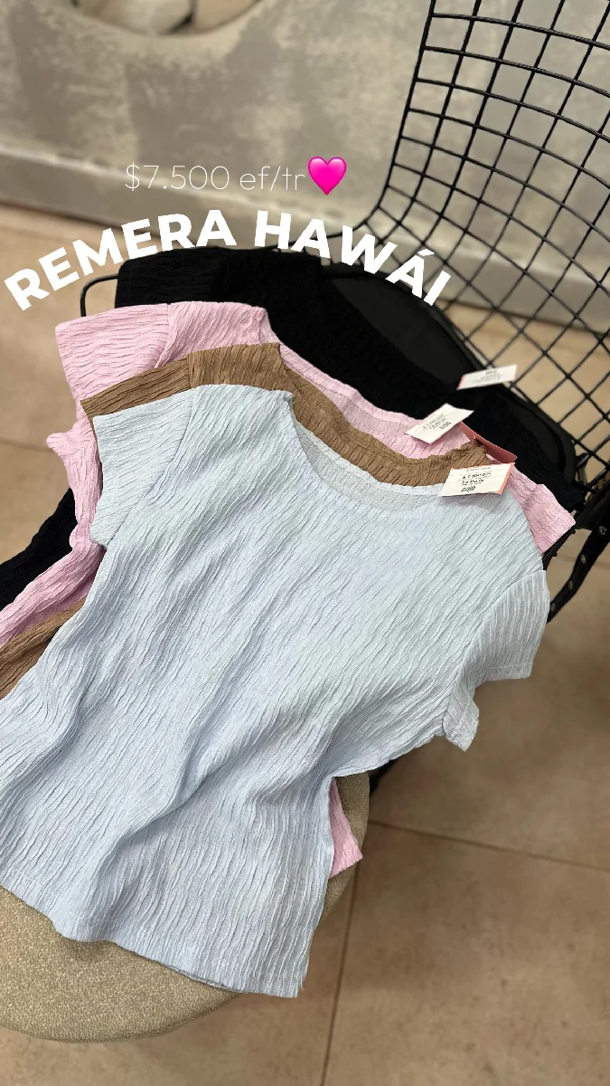 Remera hawai