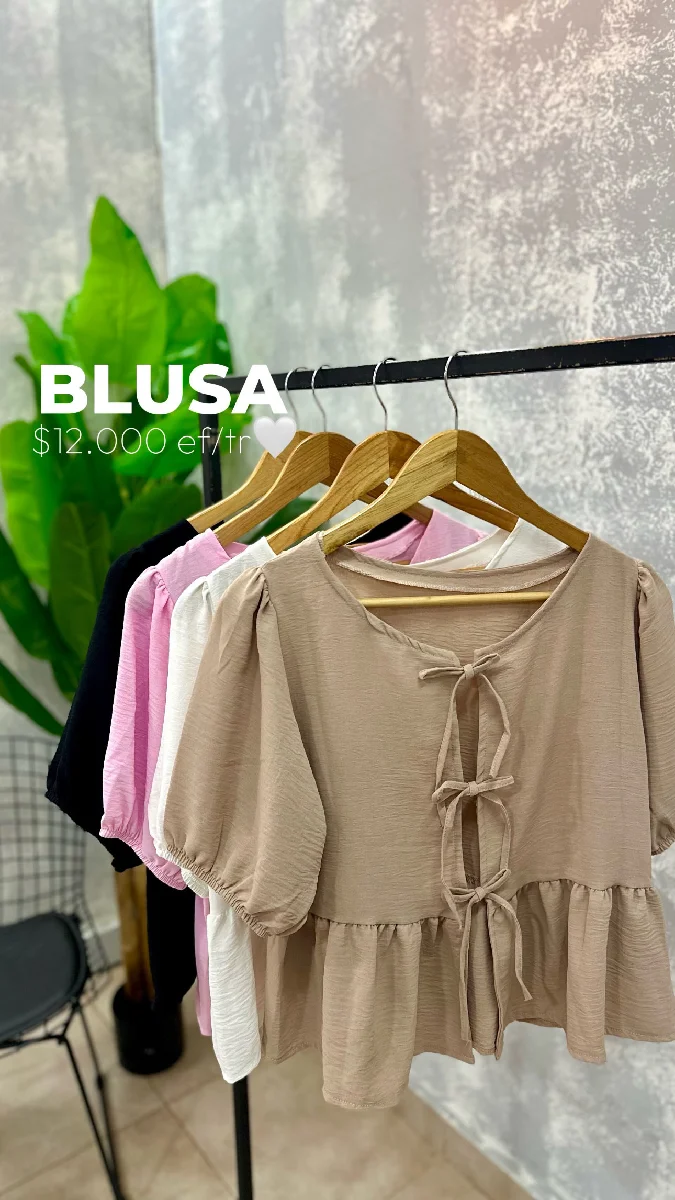 Blusa para atar 