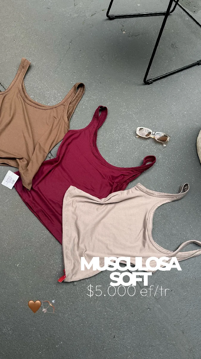 Musculosa soft 