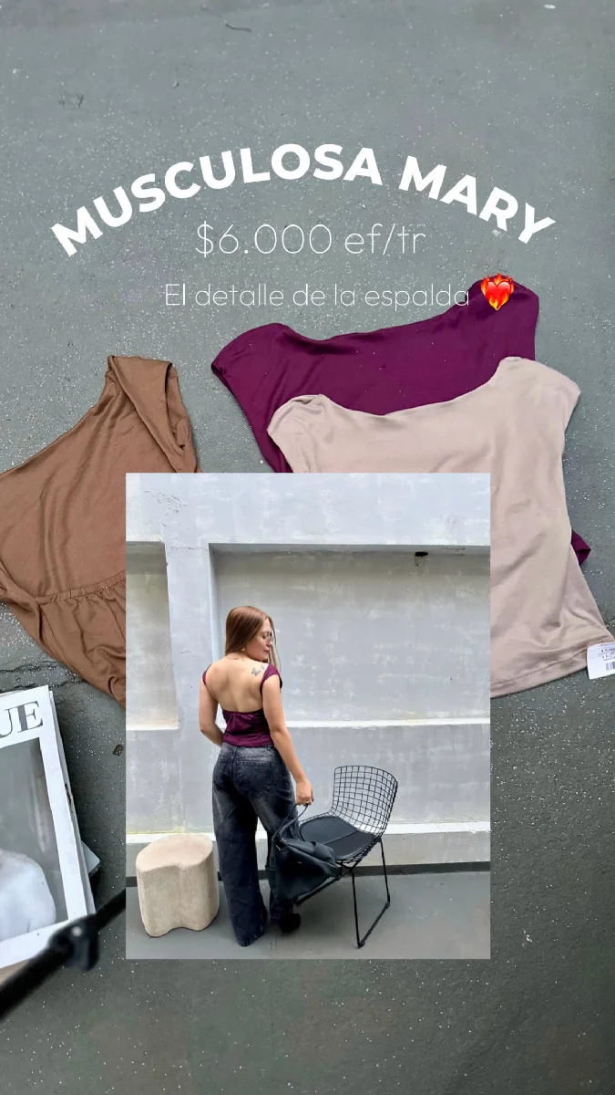 Musculosa Mary 