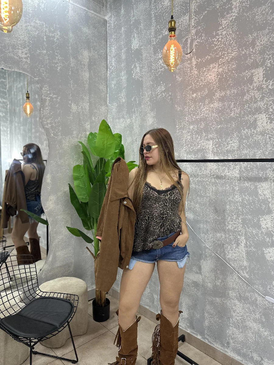 Blusa animal print