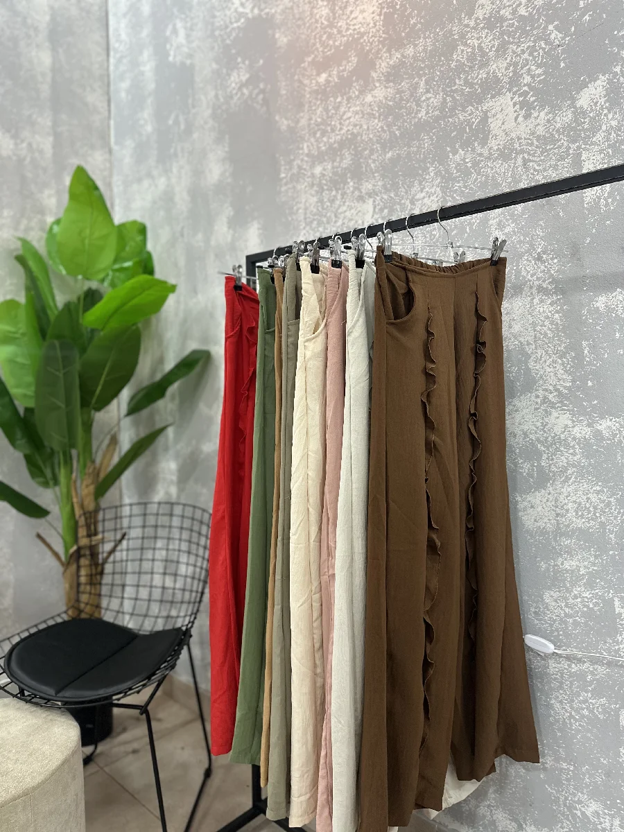 Pantalón sastrero volados 