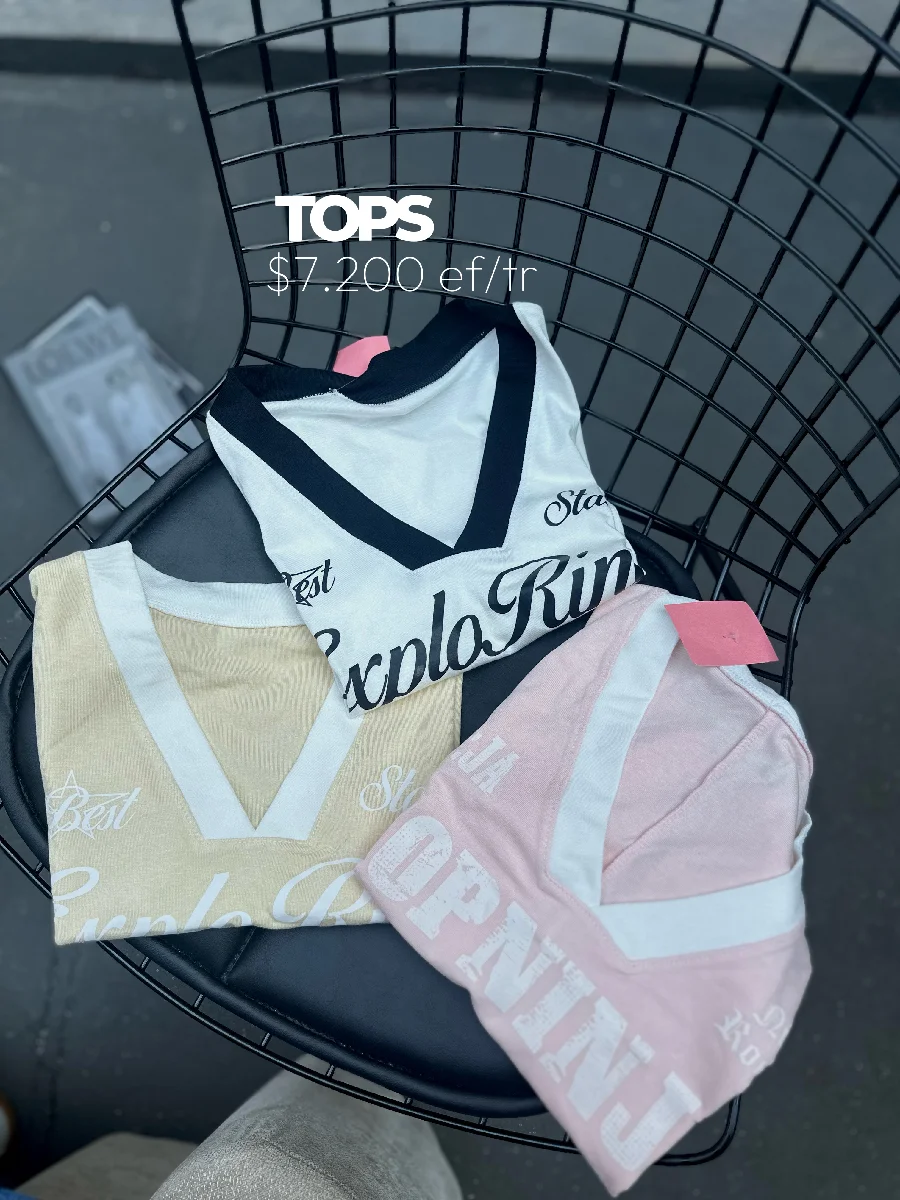 Top algodón escote en V