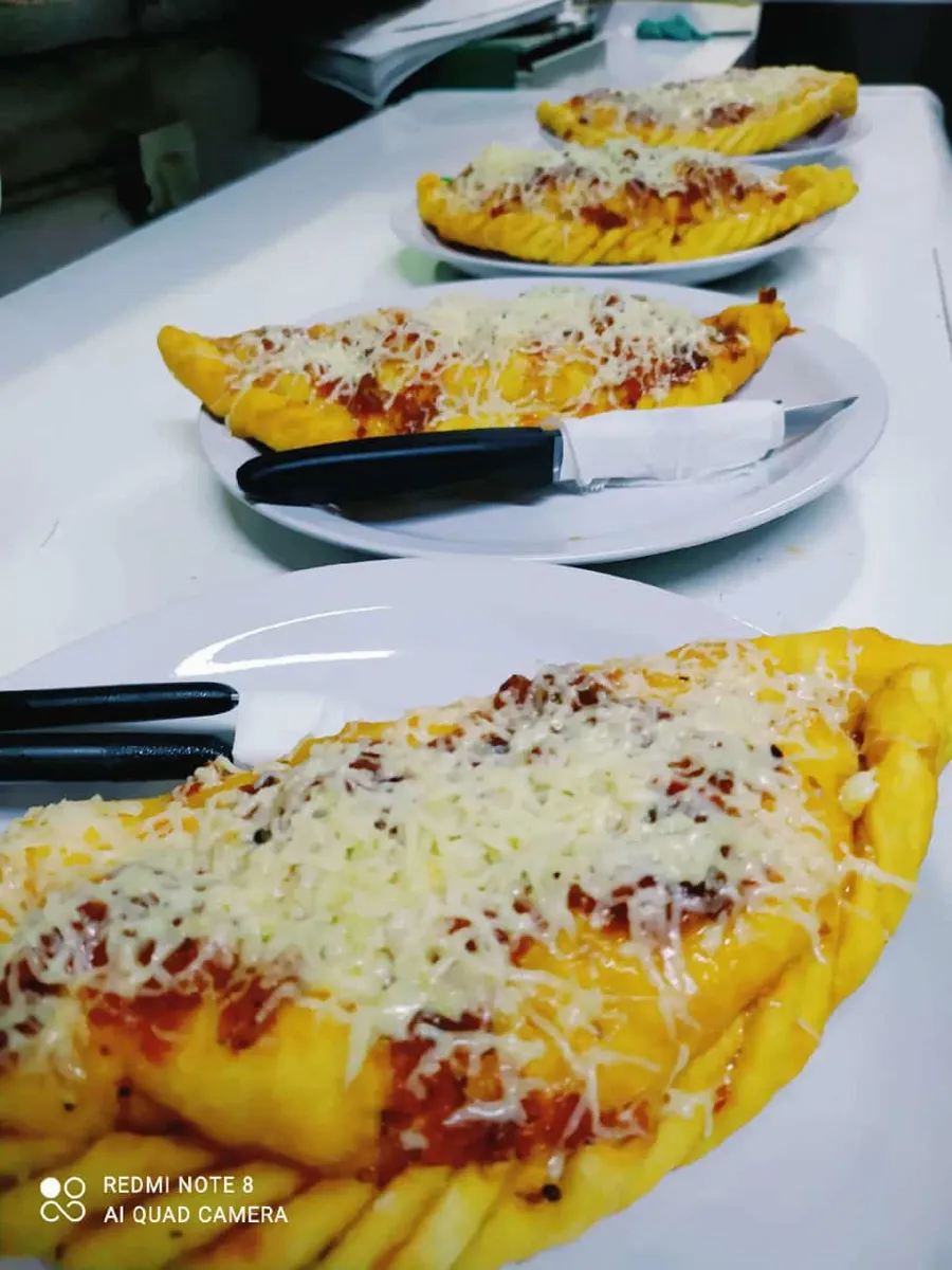 Clazon de jamon y queso