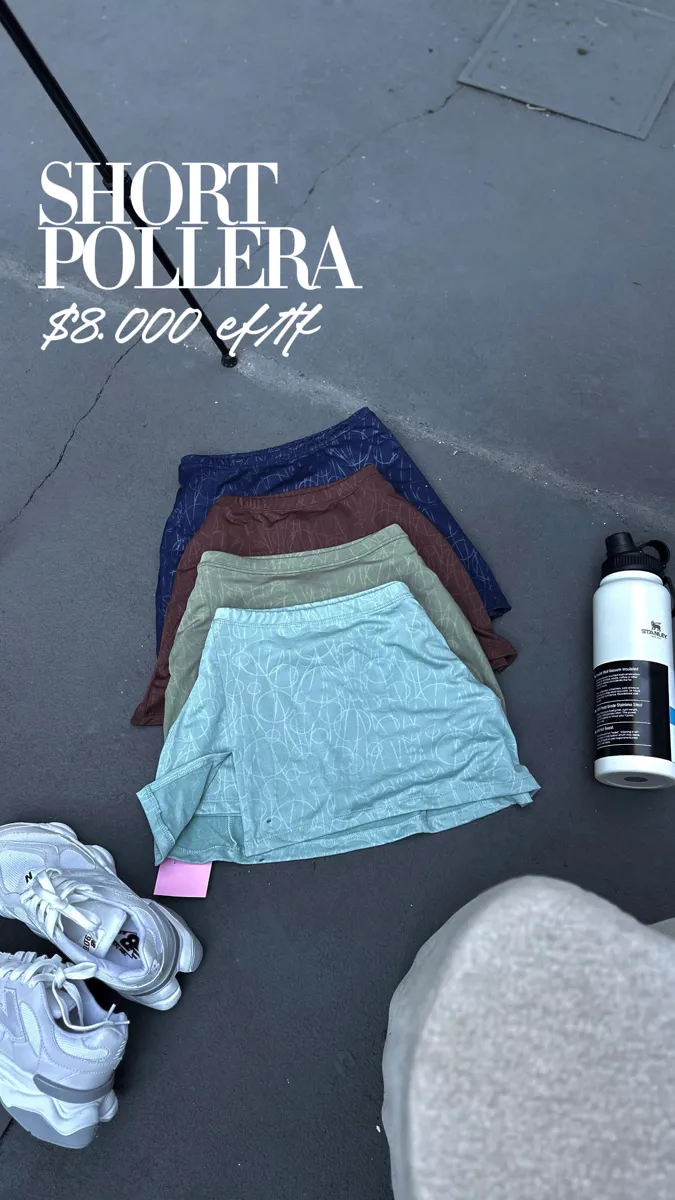 SHORT POLLERA DEPORTIVO