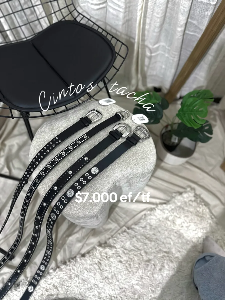 Cintos tachas