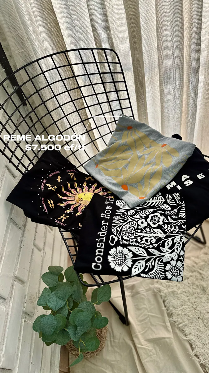 Remeras algodón 