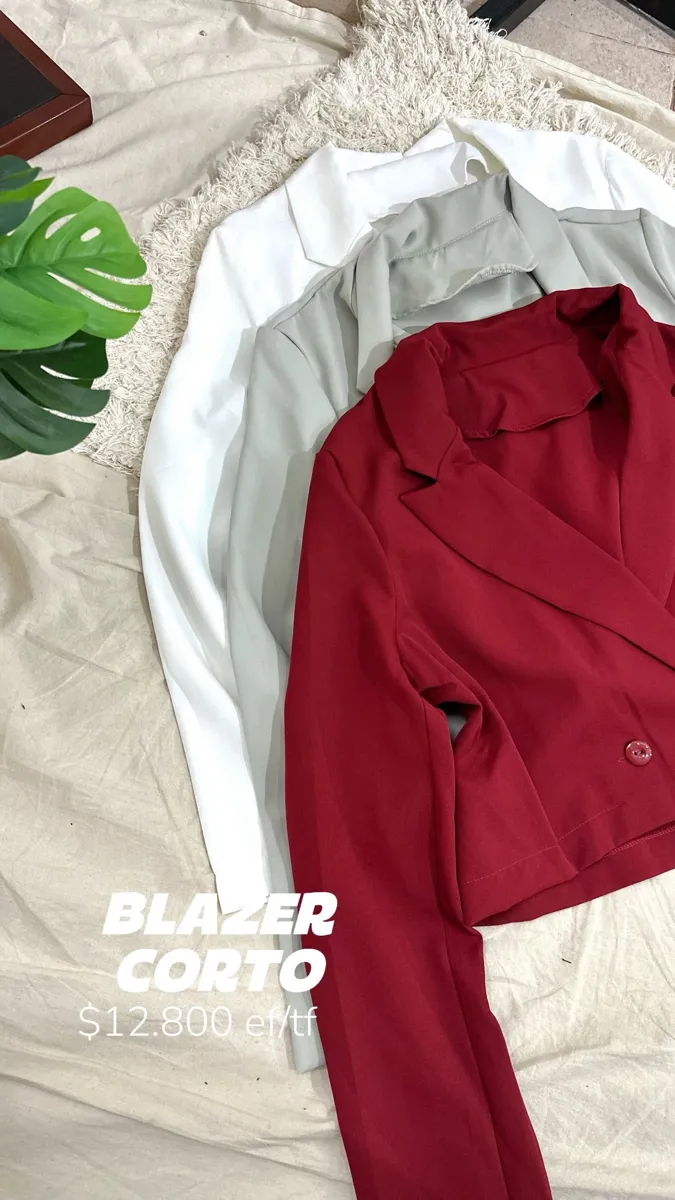 Blazer corto 