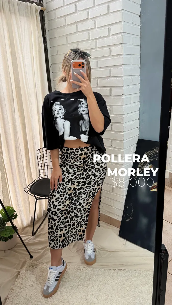 Pollera Morley animal 