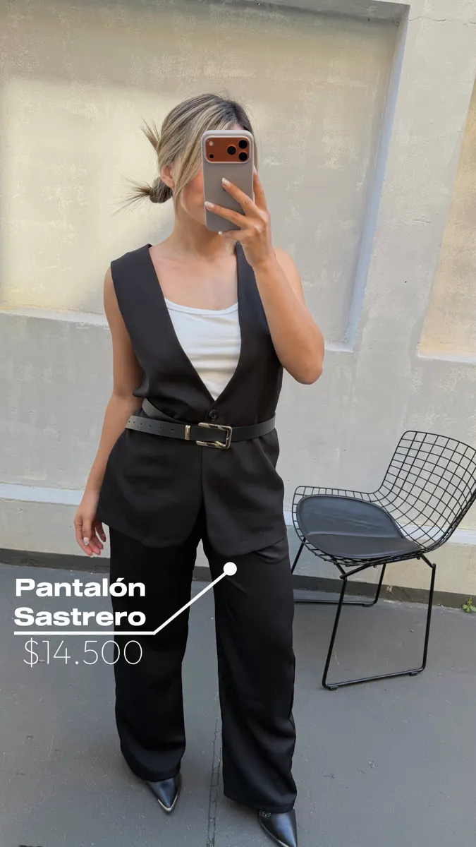Pantalón sastrero 