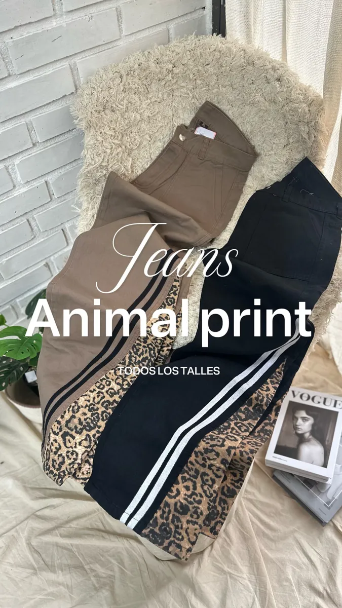 Jeans animal print 