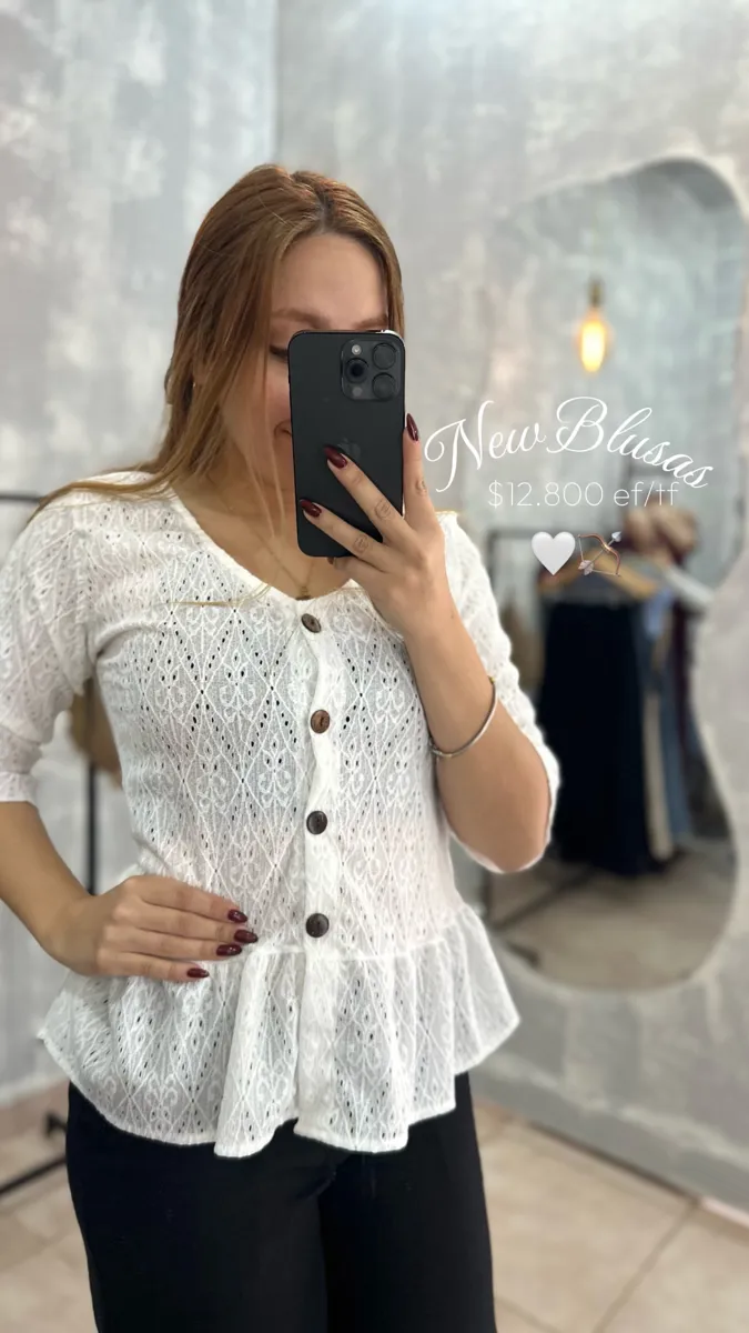 Blusa botones 