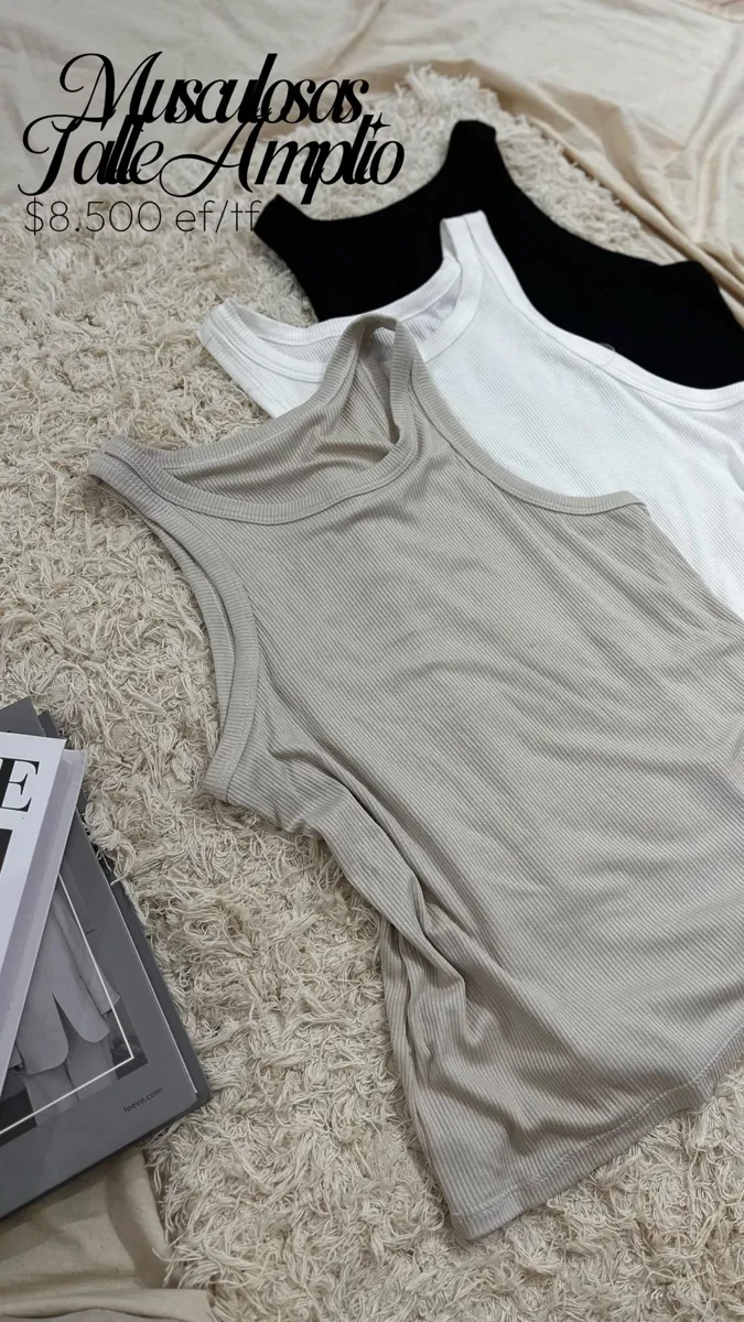 Musculosa morley (talle amplio) 