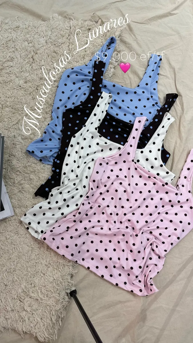 Musculosa lunares 