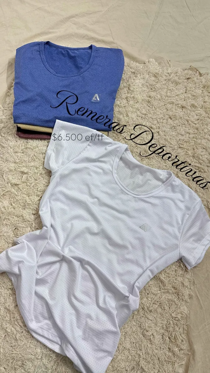 Remeras deportivas 