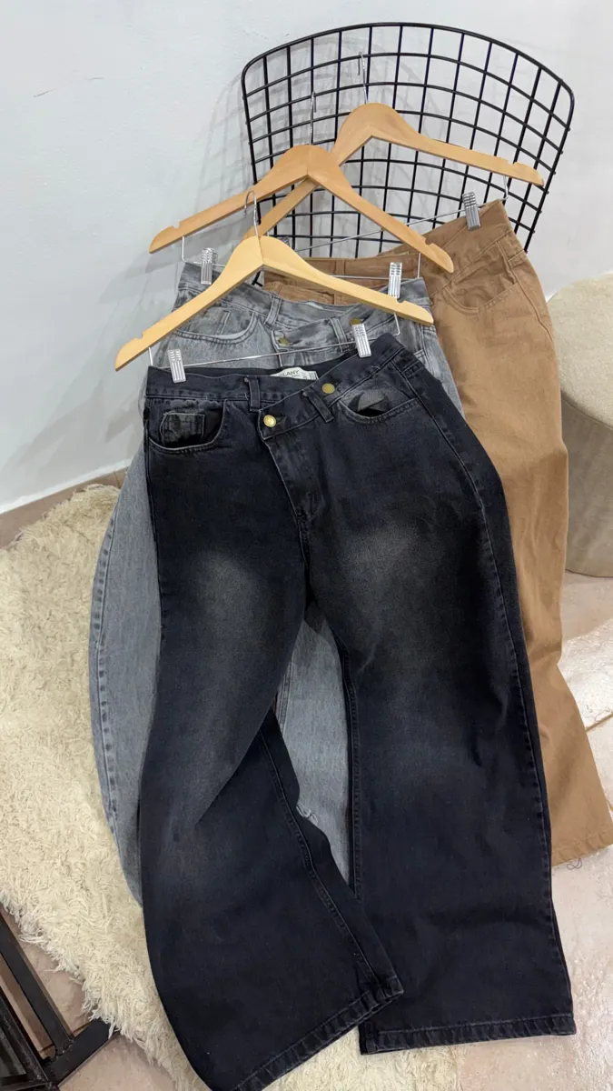 Jeans asimétrico 