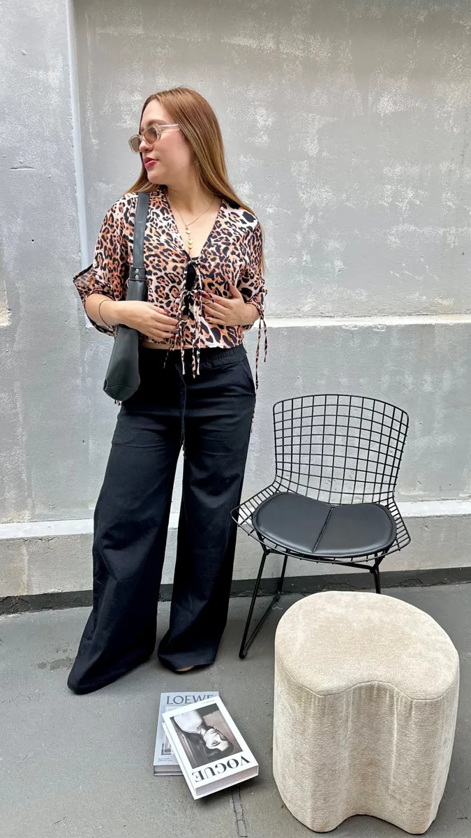 Blusa Animal print 