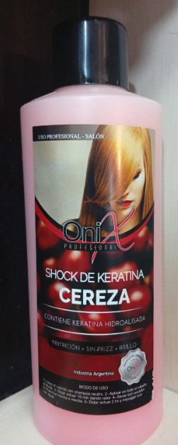 Onix Shock De Keratina Cereza