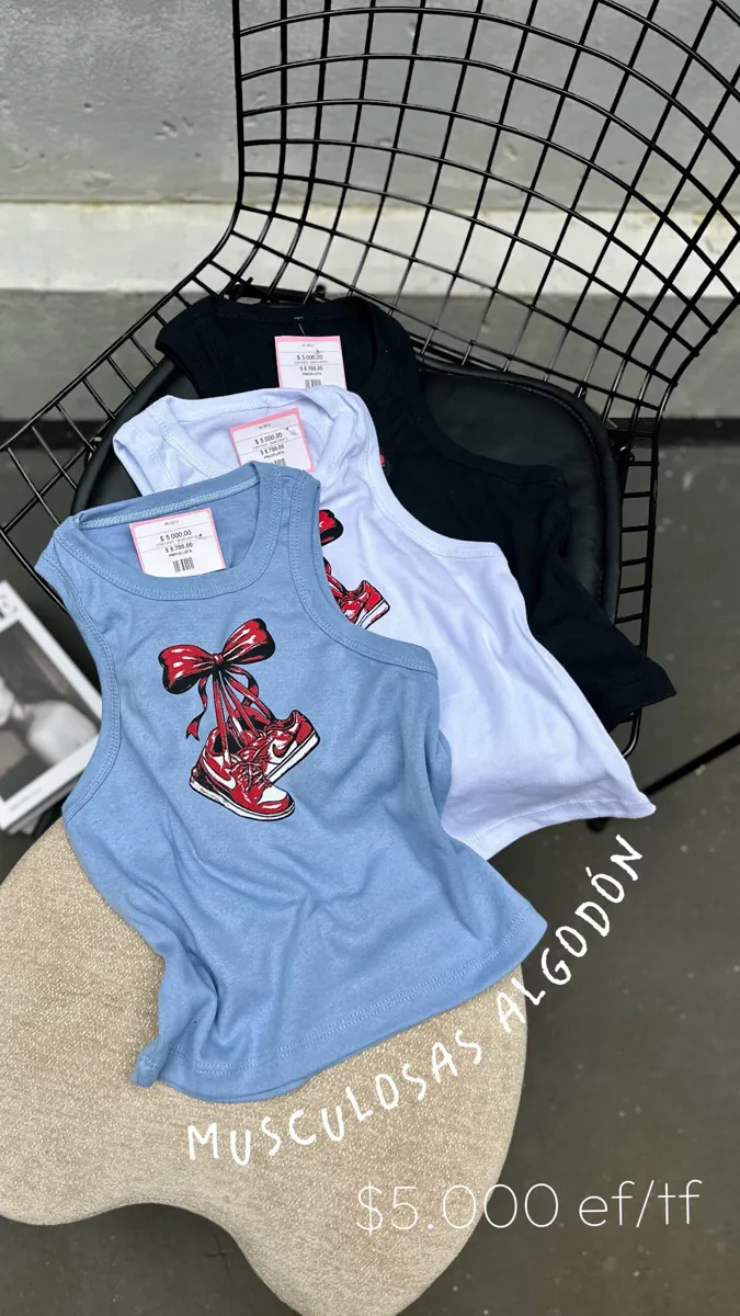 Musculosa algodón 