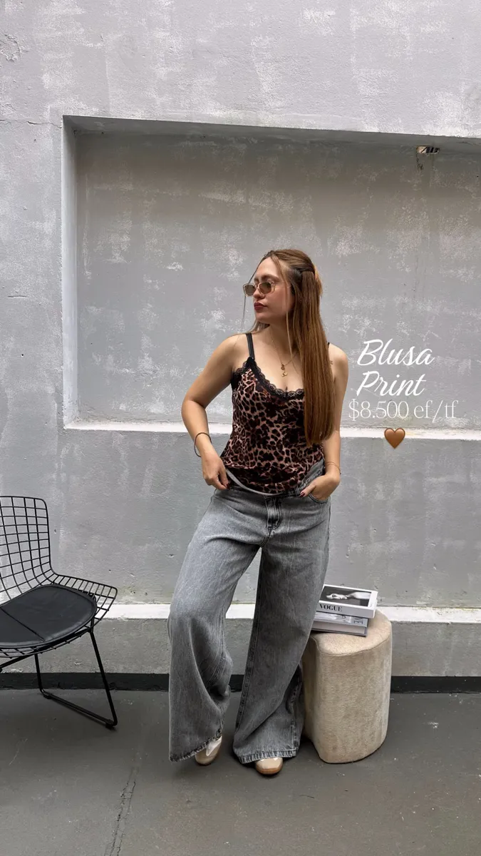 Blusa print 