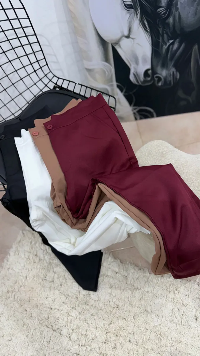 Pantalón sastrero recto 