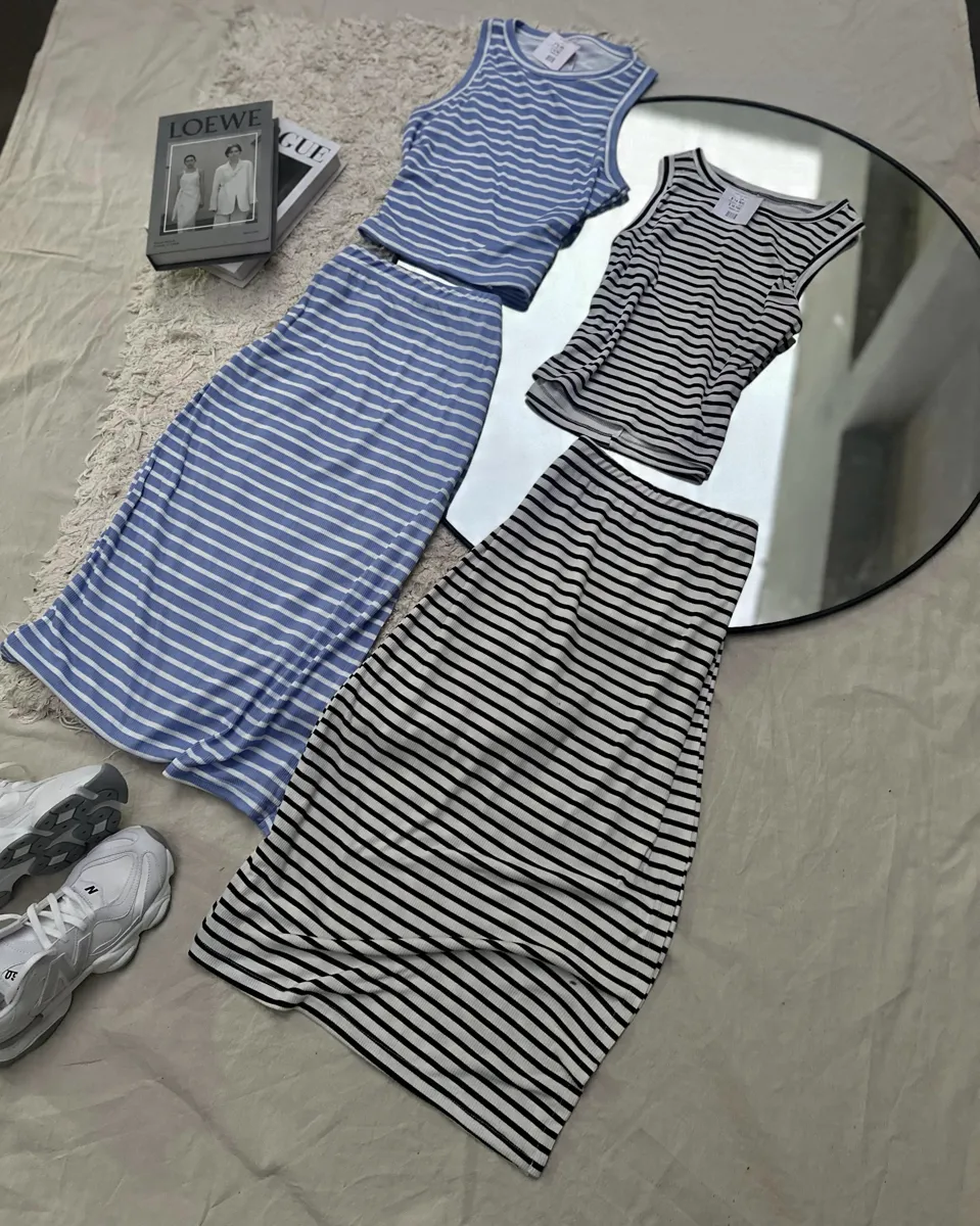 Conjunto a rayas 
