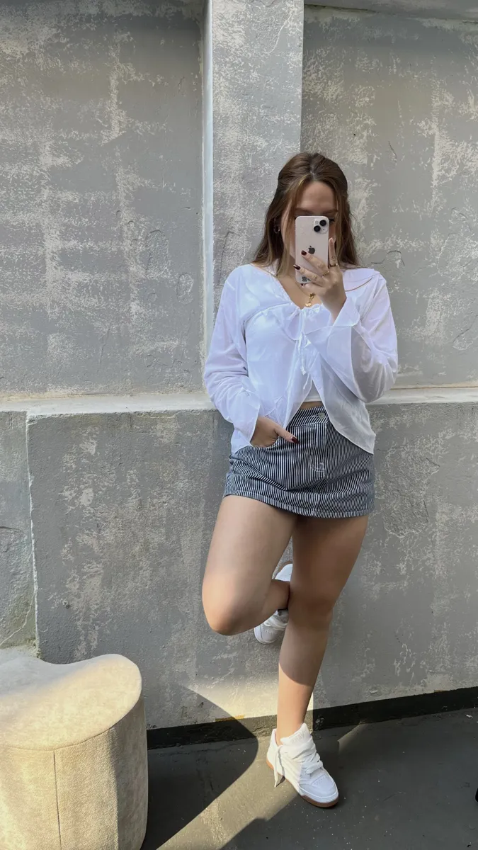 Blusa volados ratier