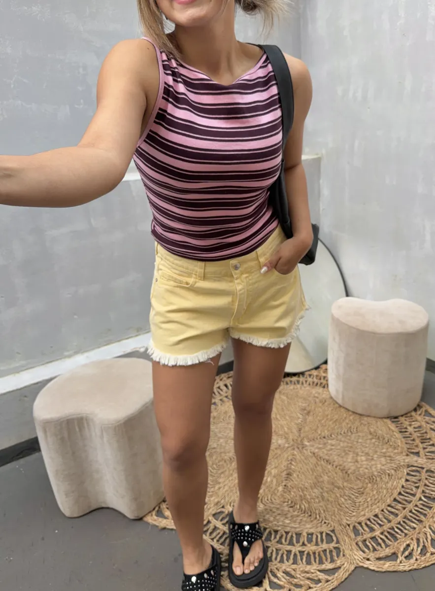 Musculosa rayas 