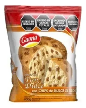 PAN DULCE GAONA X 400G CHIPS C