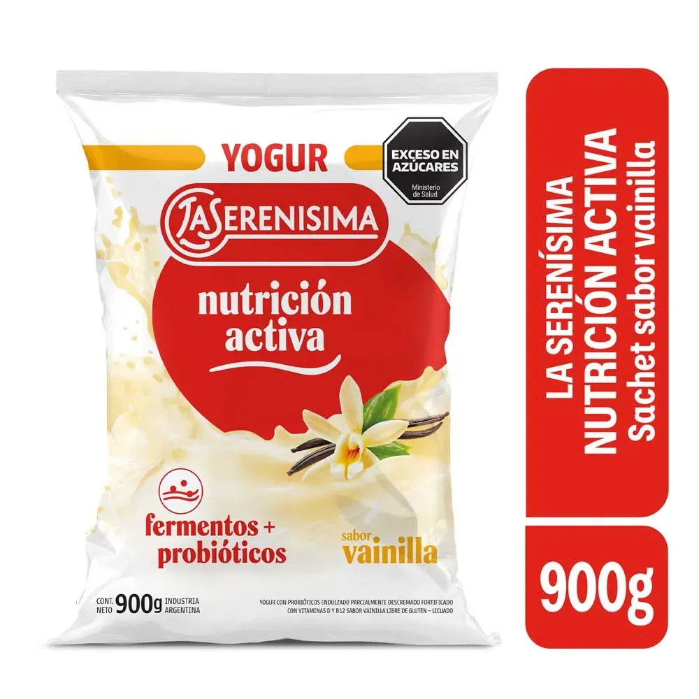 YOGUR LS. FERM.+ PROBIOTICO  VAINILLA 900ML