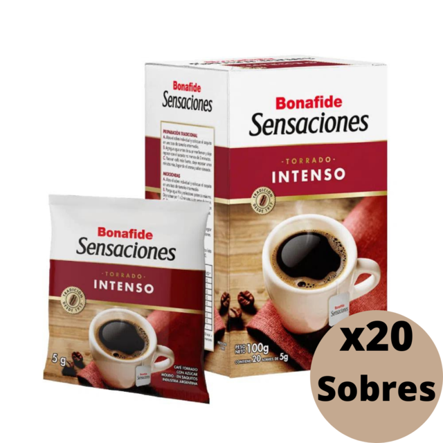 BONAFIDE SENSACIONES INTENSI X 20UD