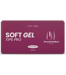 TIPS SOFF GEL ALMENDRAS X120 CITY GIRL