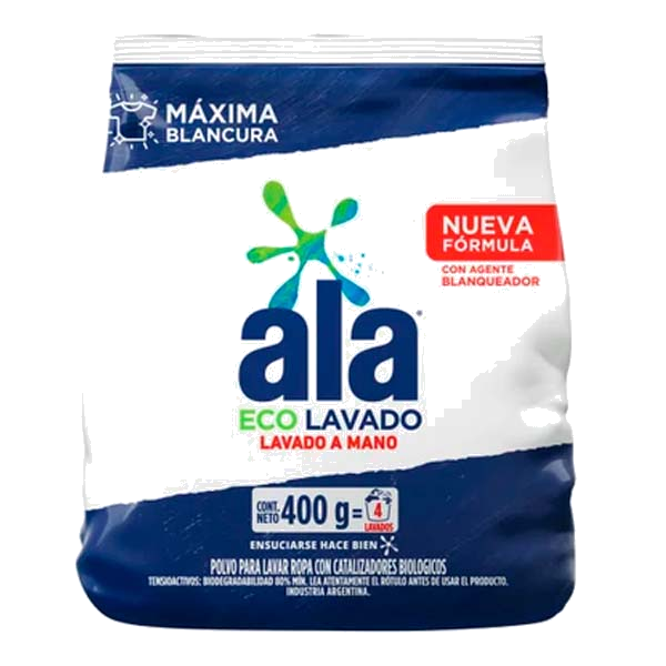 JABON POLVO ALA REG.ULAR 400G.