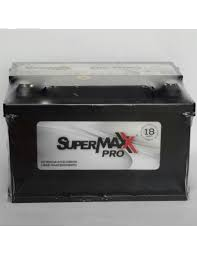 BATERIA SUPERMAXX PRO 12X95 DER "TIPO HILUX 3.0 N70R" / CCA-18º: 650A / C20: 75AH / RC: 160MIN / 306*173*220*225 / 13P / 21,