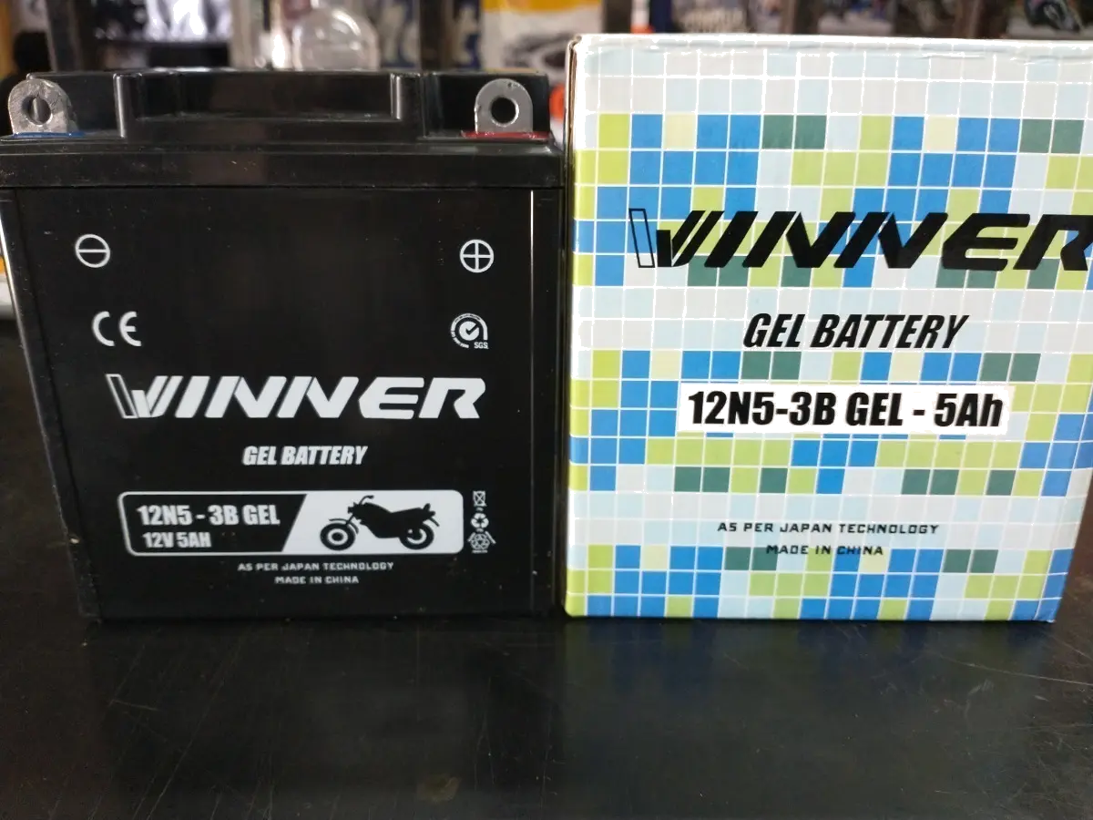 BATERIA MOTOMEL BIT 110 12N5 3B YB5 WINNER GEL 