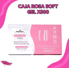 TIPS SOFT GEL  PINK MAS X50 ALMENDRA