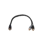 FICHA DE AUDIO - FICHA DE AUDIO PLUG A 2 RCA HEMBRAS